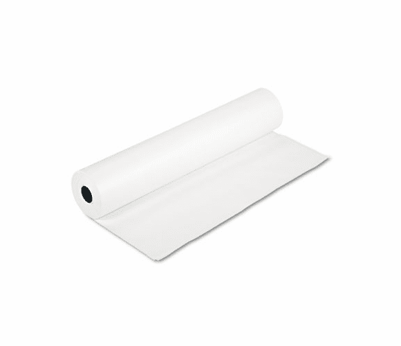 PAC63000 Rainbow Duo-Finish Colored Kraft Paper, 35 lbs., 36" x 1000 ft, White By PACON CORPORATION