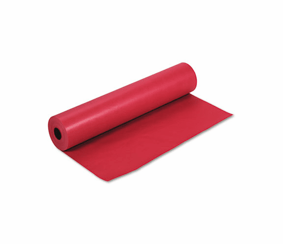 PAC63030 Rainbow Duo-Finish Colored Kraft Paper, 35 lbs., 36" x 1000 ft, Scarlet By PACON CORPORATION
