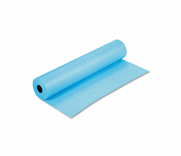 PAC63150 Rainbow Duo-Finish Colored Kraft Paper, 35 lbs., 36" x 1000 ft, Sky Blue By PACON CORPORATION