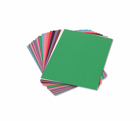 PAC6503 Construction Paper, 58 lbs., 9 x 12, Assorted, 50 Sheets/Pack By PACON CORPORATION