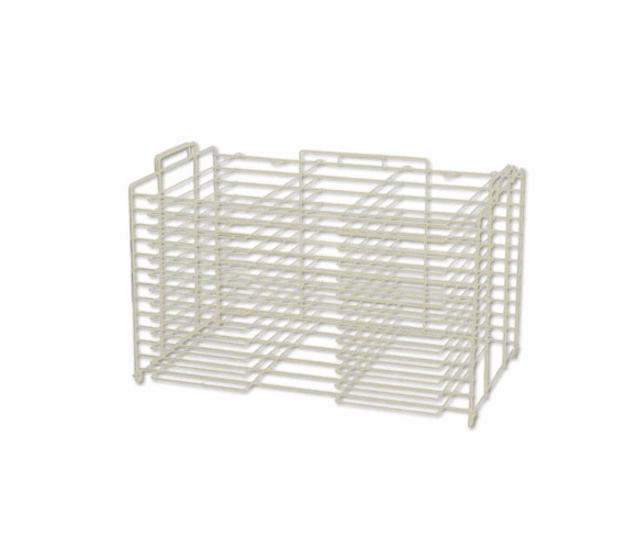PAC75004 Board Storage/Drying Rack, 22w x 28d, White By PACON CORPORATION
