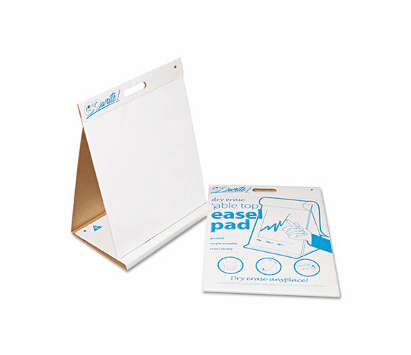 PACTEP2023 GoWrite! Dry Erase Table Top Easel Pad, 20 x 23, 4 10-Sheet Pads/Carton By PACON CORPORATION