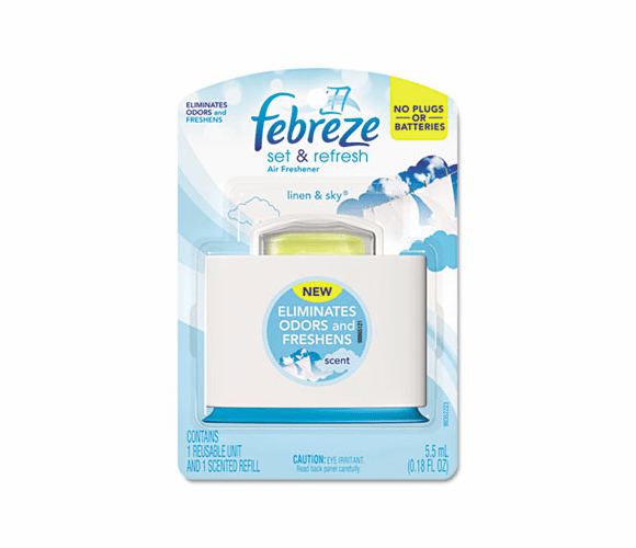 PAG29215 Set & Refresh, Linen & Sky, 5.5 oz, Cartridge, 8 per Carton By PROCTER & GAMBLE