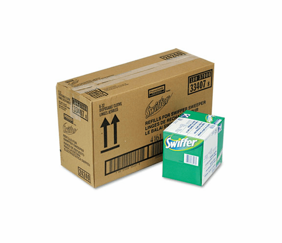 PAG33407CT Dry Refill System, Cloth, White, 32/Box, 6/Carton By PROCTER & GAMBLE