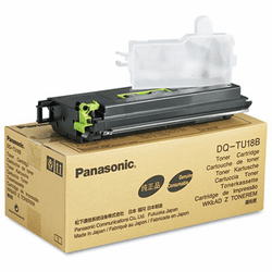 PANDQTU18B DQTU18B Toner, 18000 Page-Yield, Black By PANASONIC