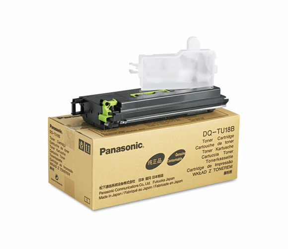 PANDQTU18B DQTU18B Toner, 18000 Page-Yield, Black By PANASONIC