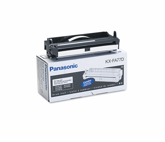 PANKXFA77D KXFA77D Drum Cartridge, Black By PANASONIC