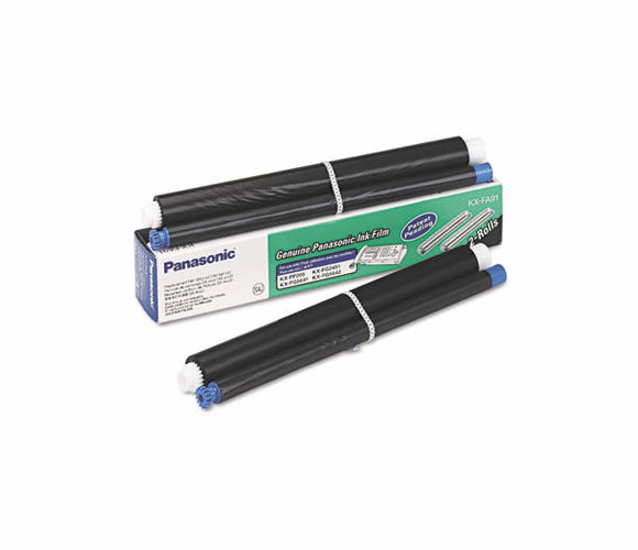 PANKXFA91 KXFA91 Film Roll Refill, Black, 2 Rolls/Box By PANASONIC