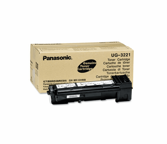 PANUG3221 UG3221 Toner, 6000 Page-Yield, Black By PANASONIC