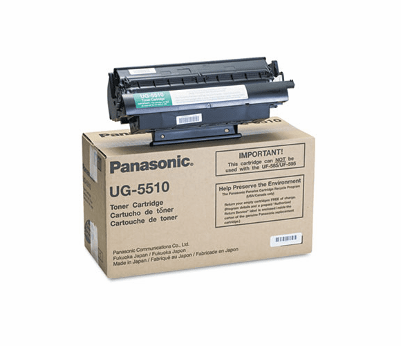 PANUG5510 UG5510 Toner, 9000 Page-Yield, Black By PANASONIC