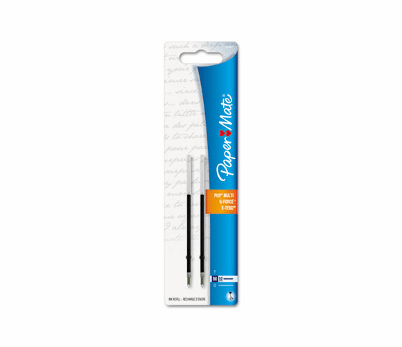 PAP5640736PP Universal Refill for Ballpoint Pens, Medium, Black, 2/Pack By SANFORD