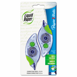 PAP662415 DryLine Grip Correction Tape, Non-Refillable, 1/5" x 335", 2/Pack By SANFORD