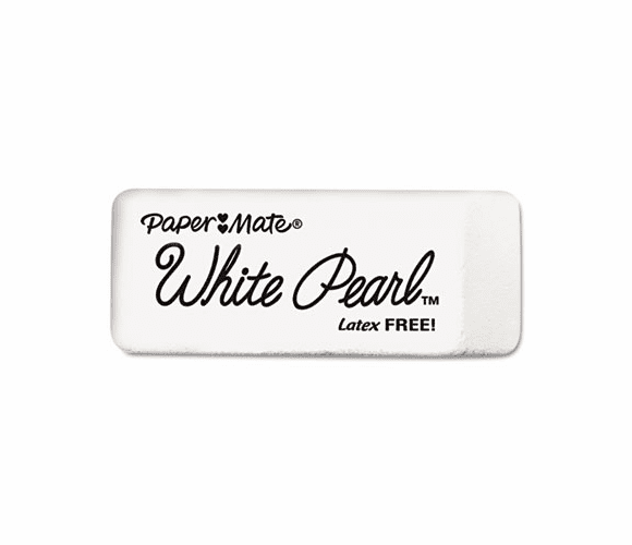 PAP70626 White Pearl Eraser, 12/Box By SANFORD