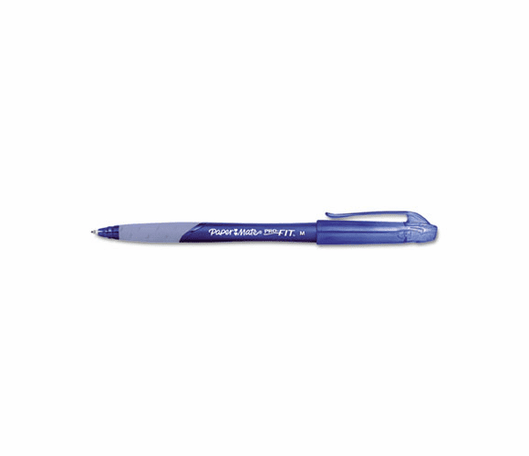 PAP70710 Pro-FIT Ballpoint Stick Pen, Blue Ink, Medium, Dozen By SANFORD