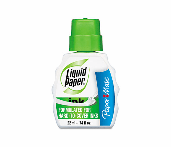 PAP7470115 Pen & Ink Correction Fluid, 22 ml Bottle, White By SANFORD