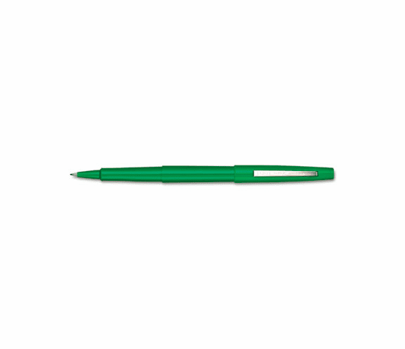 PAP8440152 Point Guard Flair Porous Point Stick Pen, Green Ink, Medium, Dozen By SANFORD