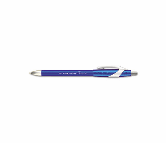 PAP85581 FlexGrip Elite Ballpoint Retractable Pen, Blue Ink, Medium, Dozen By SANFORD