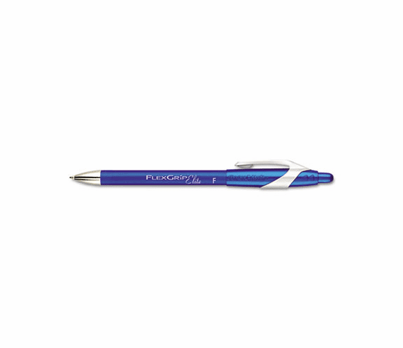 PAP85583 FlexGrip Elite Ballpoint Retractable Pen, Blue Ink, Fine, Dozen By SANFORD