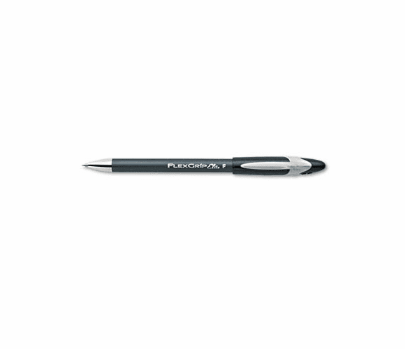 PAP85587 FlexGrip Elite Ballpoint Stick Pen, Black Ink, Fine, Dozen By SANFORD