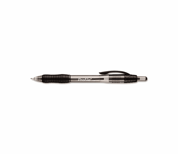 PAP89465 Profile Ballpoint Retractable Pen, Black Ink, Bold, Dozen By SANFORD