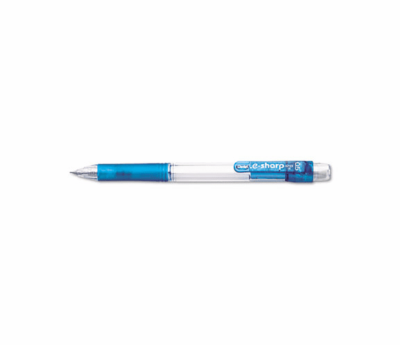 PENAZ125S .e-Sharp Mechanical Pencil, 0.50 mm, Sky Blue Barrel By PENTEL OF AMERICA