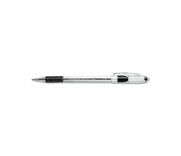 PENBK90A R.S.V.P. Ballpoint Stick Pen, Black Ink, Fine, Dozen By PENTEL OF AMERICA