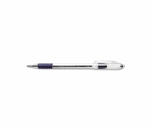 PENBK90C R.S.V.P. Ballpoint Stick Pen, Blue Ink, Fine, Dozen By PENTEL OF AMERICA