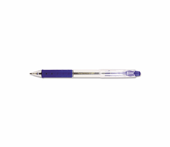 PENBK93C R.S.V.P. RT Ballpoint Retractable Pen, Blue Ink, Medium, Dozen By PENTEL OF AMERICA