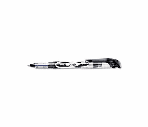 PENBLD97A 24/7 Roller Ball Capped Free-Flowing Liquid Pen, Black Ink, Medium, Dozen By PENTEL OF AMERICA