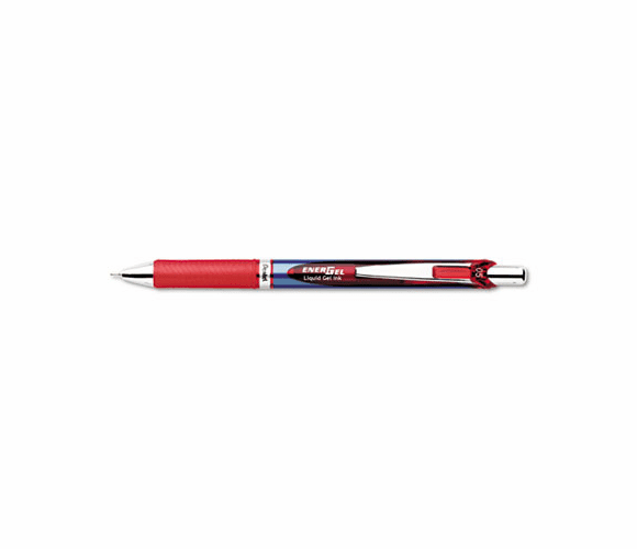 PENBLN75B EnerGel RTX Roller Ball Retractable Gel Pen, Red, Micro Needle By PENTEL OF AMERICA