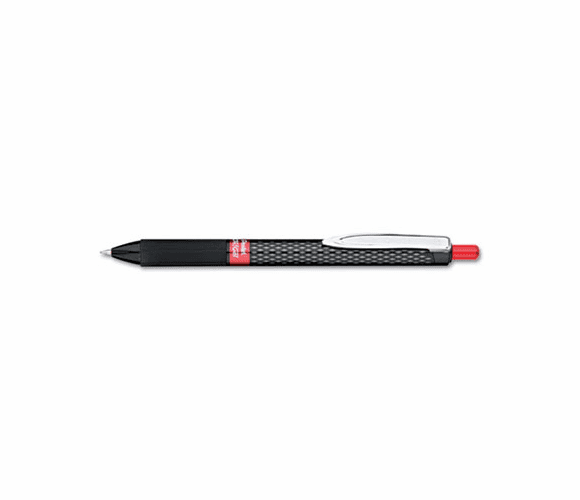 PENK497B Oh! Retractable Gel Roller Pen, Red Ink, Medium, Dozen By PENTEL OF AMERICA