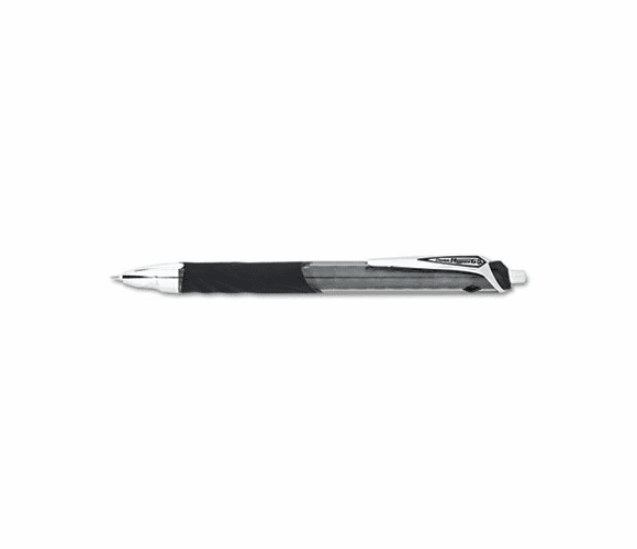 PENKL255A Hyper-G Roller Ball Retractable Gel Pen, Black Ink, Fine, Dozen By PENTEL OF AMERICA