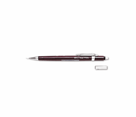 PENP205B Sharp Mechanical Drafting Pencil, 0.50 mm, Burgundy Barrel By PENTEL OF AMERICA