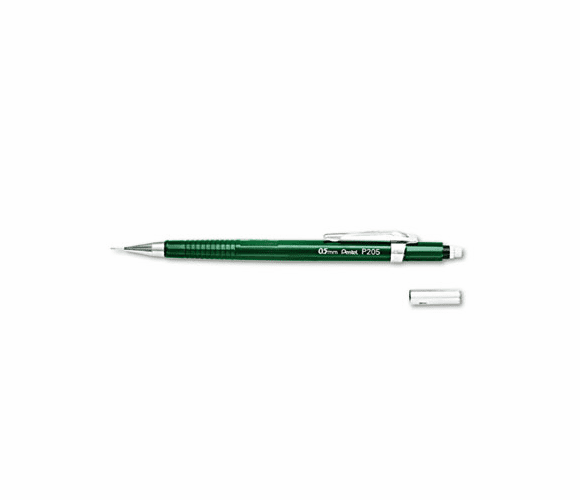 PENP205D Sharp Mechanical Drafting Pencil, 0.50 mm, Green Barrel By PENTEL OF AMERICA