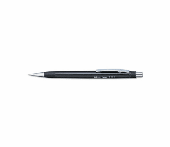 PENP225A Pro/Am Mechanical Pencil, 0.50 mm, Black Barrel By PENTEL OF AMERICA