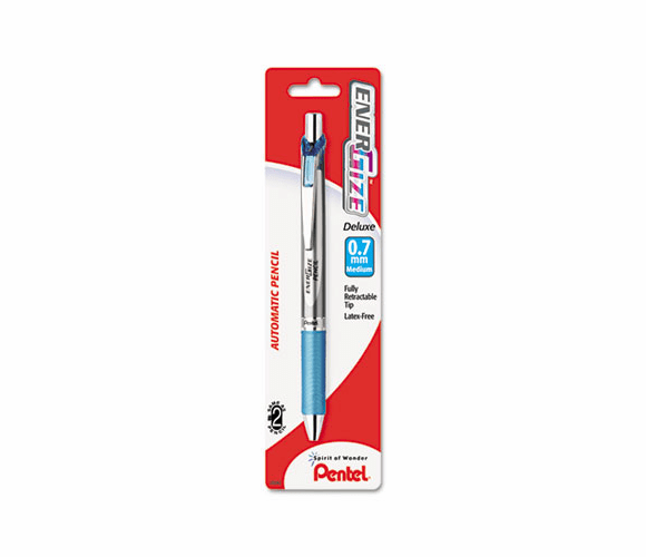 PENPL77BP EnerGize Deluxe Mechanical Pencils, 0.70 mm, Assorted Barrels By PENTEL OF AMERICA