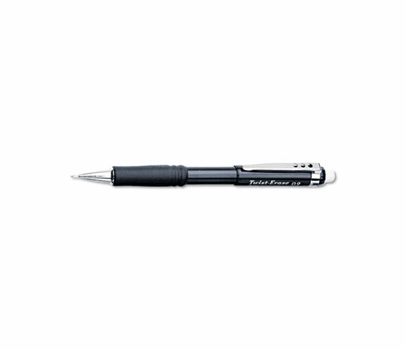 PENQE519A Twist-Erase III Mechanical Pencil, 0.90 mm, Black Barrel By PENTEL OF AMERICA