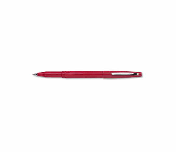 PENR100B Rolling Writer Roller Ball Capped Pen, Red Ink, Medium, Dozen By PENTEL OF AMERICA