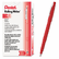 PENR100B Rolling Writer Roller Ball Capped Pen, Red Ink, Medium, Dozen By PENTEL OF AMERICA