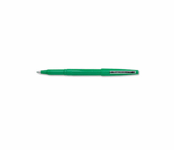 PENR100D Rolling Writer Roller Ball Capped Pen, Green Ink, Medium, Dozen By PENTEL OF AMERICA