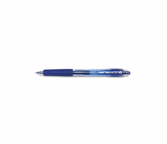 PIL15002 Precise Roller Ball Retractable Gel Pen, Blue Ink, Fine, Dozen By PILOT CORP. OF AMERICA