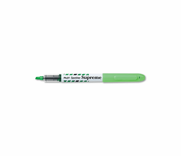 PIL16004 Spotliter Supreme Highlighter, Chisel Point, Fluorescent Green By PILOT CORP. OF AMERICA