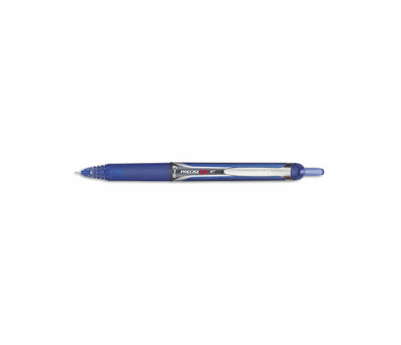 PIL26063 Precise V5RT Roller Retractable Pen, Needle Pt, Blue Ink, 0.5mm XFine By PILOT CORP. OF AMERICA