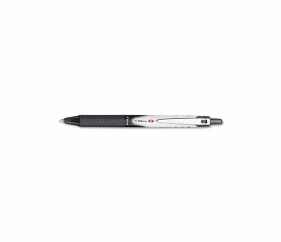 PIL26106 VBall Roller Ball Stick Pen, Liquid Ink, Black Ink, Extra Fine By PILOT CORP. OF AMERICA
