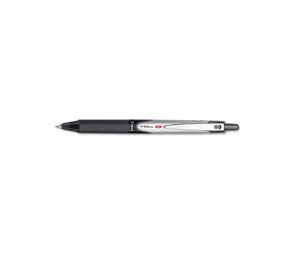 PIL26206 VBall Roller Ball Stick Pen, Liquid Ink, Black Ink, Fine By PILOT CORP. OF AMERICA