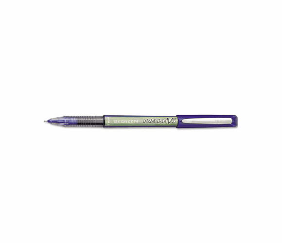 PIL26301 BeGreen Precise V5 Roller Ball Stick Pen, Blue Ink, Extra Fine, Dozen By PILOT CORP. OF AMERICA