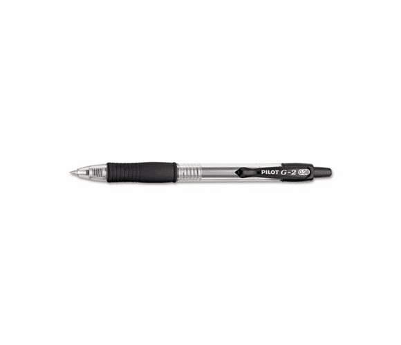 PIL31277 G2 Roller Ball Retractable Gel Pen, Black Ink, Ultra Fine, Dozen By PILOT CORP. OF AMERICA