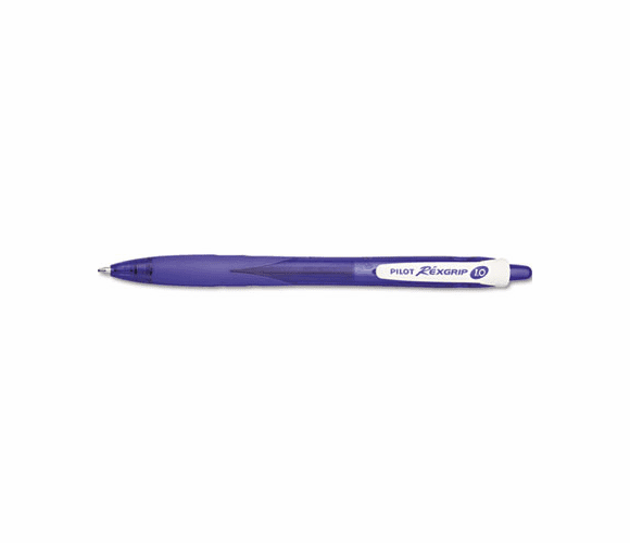 PIL32371 RexGrip BeGreen Ballpoint Retractable Pen, Blue Ink, Medium, Dozen By PILOT CORP. OF AMERICA