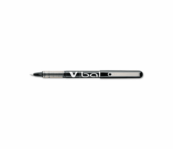 PIL35200 VBall Roller Ball Stick Pen, Liquid Ink, Black Ink, Extra Fine, Dozen By PILOT CORP. OF AMERICA
