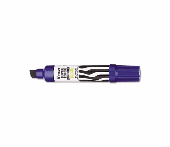PIL43200 Jumbo Refillable Permanent Marker, Chisel Tip, Blue By PILOT CORP. OF AMERICA